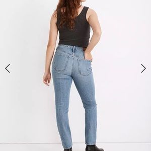 Madewell Curvy Perfect Vintage Jean Banner Wash like new!